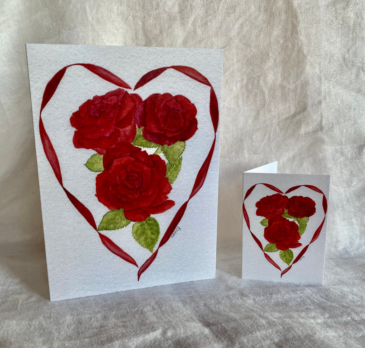 Red Rose Heart
