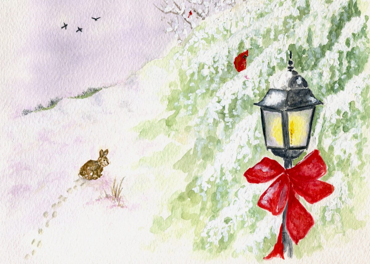 Winter Lamppost