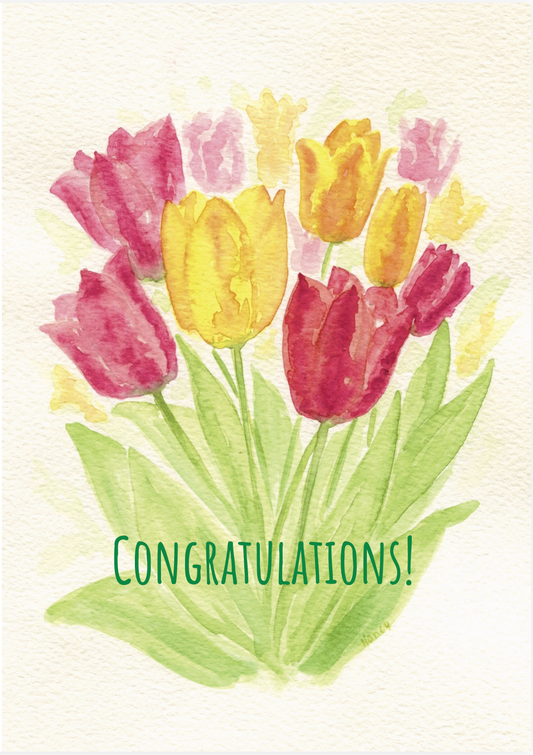 tulip congratulations